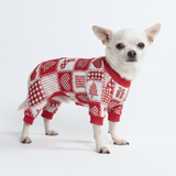 Festive Patchwork PJ||size:S