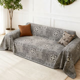 Sofabezug – Rustikal Boho Grau