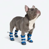 Hunde-Regenstiefel, Wasserdichte Hundeschuhe - Blau Camo