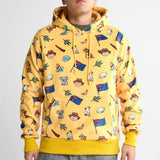 Der Australien Hoodie für Menschen – Gelb