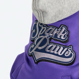 Hund-Collegejacke - Lila