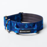 Komfort-Kontrollhalsband - Blau Camo