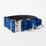 Komfort-Kontrollhalsband - Blau Camo