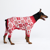 Festive Patchwork PJ||size:S,M,L,XL,2XL,3XL,4XL,5XL