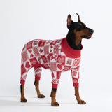 Festive Patchwork PJ||size:3XL,4XL