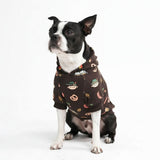 Germany Hoodie Dark Brown||size:L,XL