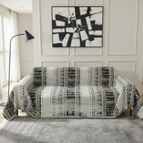 Sofabezug – Moderner Mosaik Schwarz