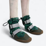 Flex Shell Wasserabweisende Hundestiefel - Grün Camo