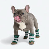 Hunde-Regenstiefel, Wasserdichte Hundeschuhe - Grün Camo