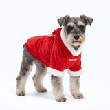 Christmas Dog Hoodie - Red Santa||size:M