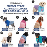 Blue Rose Plush Fleece Dog Sweater||size:S,M,L,XL,2XL,3XL,4XL