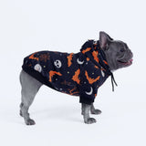 Halloween Hundehoodie - Schwarz