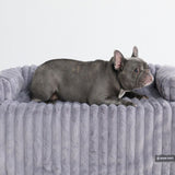 Luxus Sofa-Schonbezug Hundebett - Grau