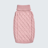 Strickpullover für Hunde - Rosa