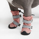 Flex Shell Wasserfeste Hundestiefel - Rosa