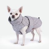 Grey Quilted Winter Jacket||size:S
