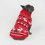 Gestrickter Hundepullover - Dasher Rot