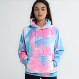 Velvet Human Kapuzenpullover - Rosa-Blau