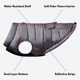 Gunmetal Grey Warmshield Jacket||size:S,M,L,XL,2XL,3XL,4XL