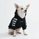 Woof Black Hoodie