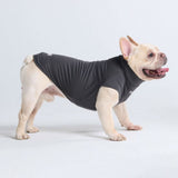 Sunblock Hunde-T-Shirt - Dunkelgrau