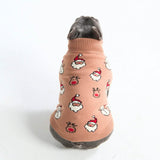 Weihnachts-Strickpullover für Hunde – Santa & Rudolph