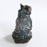 Hunde-Hoodie aus Betonholz – Holz
