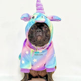 Halloween Hund Hoodie - Einhorn