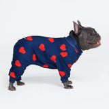 Hunde-Pyjama - Herzen