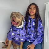Halloween Menschen Kapuzenpullover - Lila