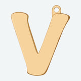 Hundeschmuck Buchstabenanhänger - V