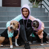Cyber Punk Hunde Hoodie