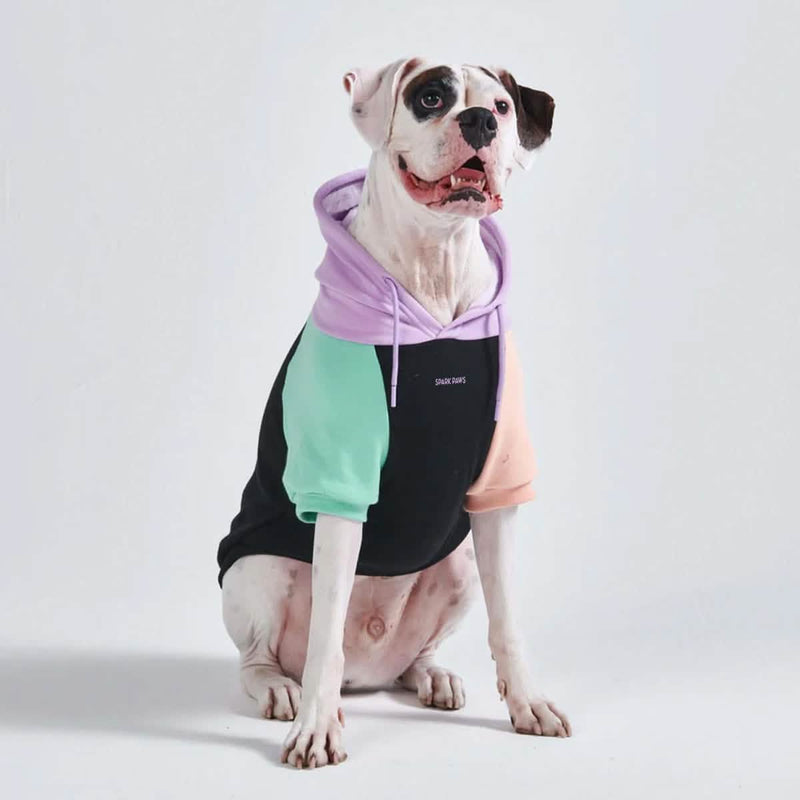 Cyber Punk Hunde Hoodie