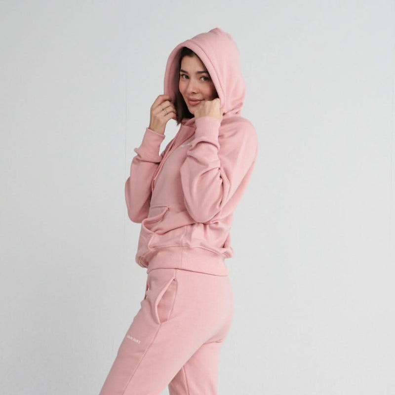 Essentielles Hoodie - Blassrosa