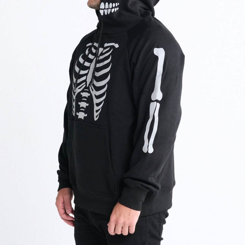 Halloween Menschen Hoodie - Skelett