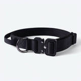 Taktisches Halsband für große Hunde - Schwarz