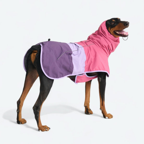 Breatheshield™ Hunderegenmantel - Rosa Flieder Lila