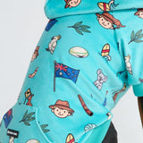Australia Hoodie Teal||size:S,M,L,XL,2XL,3XL,4XL,5XL