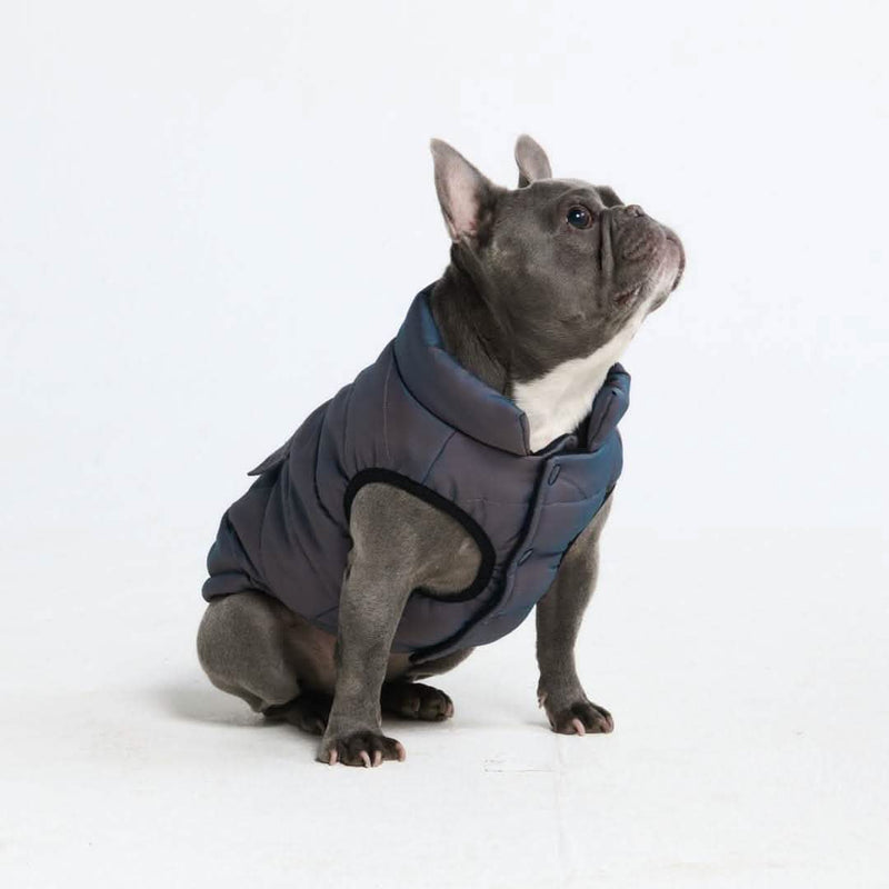 Wasserabweisende WarmShield-Jacke – Rotgussgrau