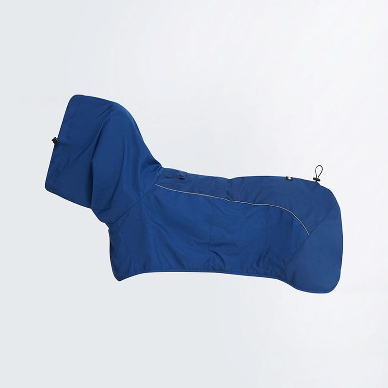 Breatheshield™️ Hunderegenmantel - Königsblau