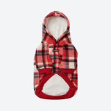 Red Plaid Hoodie||size:S,M,L,XL,2XL,3XL,4XL,5XL