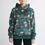 Germany Hoodie Dark Green||size:S,M,L,XL,2XL