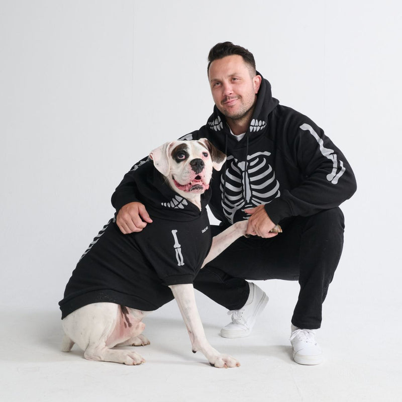 Halloween Menschen Hoodie - Skelett