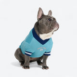Football-Mesh-Trikot - Blau