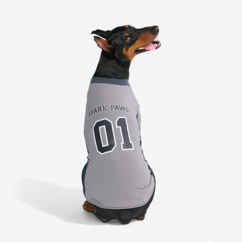 Grey Football Jersey