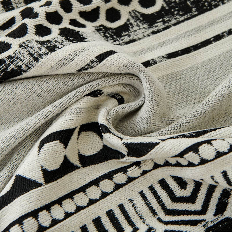 Sofabezug – Moderner Mosaik Schwarz