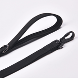 Leine und Kotbeutelhalter-Set - Schwarz