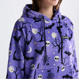 Halloween Menschen Kapuzenpullover - Lila