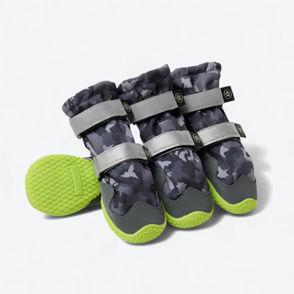 Grey Camo Boots