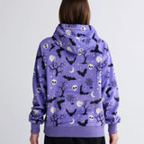 Halloween Menschen Kapuzenpullover - Lila
